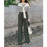センタープレスワイドパンツ esutoreja ボトム | BUYSENSE | 詳細画像2 