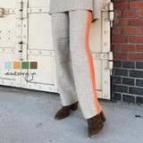 ラインニットパンツ esutoreja ボトム | BUYSENSE | 詳細画像1