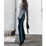 ラインニットパンツ esutoreja ボトム | BUYSENSE | 詳細画像9