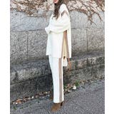 ラインニットパンツ esutoreja ボトム | BUYSENSE | 詳細画像4