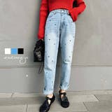 ハートデニム esutoreja ボトム レディース トレンド | BUYSENSE | 詳細画像1 