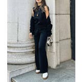 ブラック | カーディガンセットアップ esutoreja セットアップ | BUYSENSE