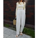 ワイドテーパードパンツesutoreja ボトム レディース トレンド | BUYSENSE | 詳細画像5
