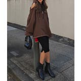 リブハーフレギンスesutoreja ボトム スタイルアップ | BUYSENSE | 詳細画像3 