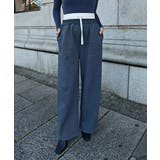 チャコール | レイヤードワイドパンツesutoreja ボトム スタイルアップ | BUYSENSE