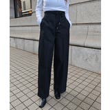 ブラック | TCツイルパンツesutoreja ボトム スタイルアップ | BUYSENSE