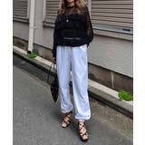 ハイウエストスウェットパンツesutoreja ボトム スタイルアップ | BUYSENSE | 詳細画像7 