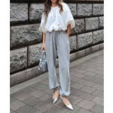 ハイウエストスウェットパンツesutoreja ボトム スタイルアップ | BUYSENSE | 詳細画像3 