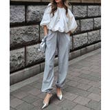 ハイウエストスウェットパンツesutoreja ボトム スタイルアップ | BUYSENSE | 詳細画像4 