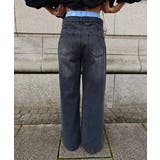 レイヤードデニムワイドパンツesutoreja ボトム スタイルアップ | BUYSENSE | 詳細画像14 