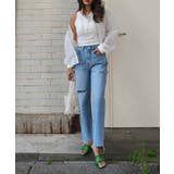 クラッシュダメージデニムesutoreja ボトム スタイルアップ | BUYSENSE | 詳細画像4