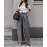 リヨセルワイドパンツesutoreja ボトム スタイルアップ | BUYSENSE | 詳細画像6 