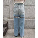 バックカットアウトデニムesutoreja ボトム スタイルアップ | BUYSENSE | 詳細画像13