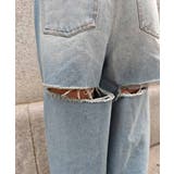 バックカットアウトデニムesutoreja ボトム スタイルアップ | BUYSENSE | 詳細画像15