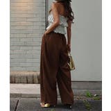 タフタ2タックワイドパンツesutoreja ボトム スタイルアップ | BUYSENSE | 詳細画像8 