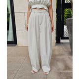 タフタ2タックワイドパンツesutoreja ボトム スタイルアップ | BUYSENSE | 詳細画像9 