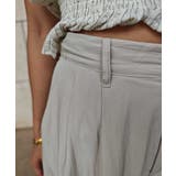 タフタ2タックワイドパンツesutoreja ボトム スタイルアップ | BUYSENSE | 詳細画像11 