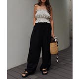 タフタ2タックワイドパンツesutoreja ボトム スタイルアップ | BUYSENSE | 詳細画像5 