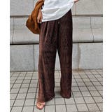 ブラウン | ベロアイージーパンツesutoreja パンツ スタイルアップ | BUYSENSE