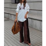 ベロアイージーパンツesutoreja パンツ スタイルアップ | BUYSENSE | 詳細画像3