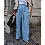 ライトブルー | 2タックバルーンワイドデニムesutoreja パンツ スタイルアップ | BUYSENSE