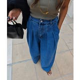 2タックバルーンワイドデニムesutoreja パンツ スタイルアップ | BUYSENSE | 詳細画像6 