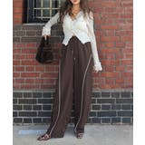 パイピングスウェットワイドパンツ esutoreja パンツ | BUYSENSE | 詳細画像4