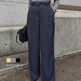 パイピング2タックワイドパンツesutoreja ボトム スタイルアップ | BUYSENSE | 詳細画像1 