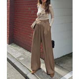 パイピング2タックワイドパンツesutoreja ボトム スタイルアップ | BUYSENSE | 詳細画像8 