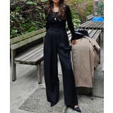 パイピング2タックワイドパンツesutoreja ボトム スタイルアップ | BUYSENSE | 詳細画像6 