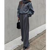 サイドラインストライプワイドパンツesutoreja ボトム スタイルアップ | BUYSENSE | 詳細画像8 