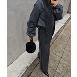 サイドラインストライプワイドパンツesutoreja ボトム スタイルアップ | BUYSENSE | 詳細画像10 