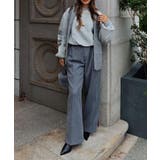 サイドラインストライプワイドパンツesutoreja ボトム スタイルアップ | BUYSENSE | 詳細画像4 