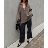 サイドラインベロアイージーパンツesutoreja ボトム スタイルアップ | BUYSENSE | 詳細画像4 