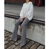 ミックスニットフレアパンツesutoreja ボトム スタイルアップ | BUYSENSE | 詳細画像8 