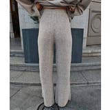 ミックスニットフレアパンツesutoreja ボトム スタイルアップ | BUYSENSE | 詳細画像13 