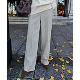 オートミール | ウールライクセンタープレスパンツesutoreja ボトム スタイルアップ | BUYSENSE