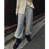 グレー | 2wayヘムワイドスリットパンツesutoreja ボトム スタイルアップ | BUYSENSE