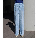 センタープレスワイドデニムesutoreja ボトム スタイルアップ | BUYSENSE | 詳細画像10 