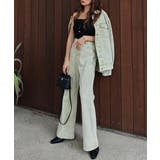 ケミカルウォッシュカラーデニムパンツesutoreja ボトム スタイルアップ | BUYSENSE | 詳細画像4 