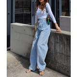 スタッズカーブデニムパンツesutoreja ボトム スタイルアップ | BUYSENSE | 詳細画像10 