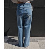 ダメージワイドストレートデニムesutoreja デニム スタイルアップ | BUYSENSE | 詳細画像11