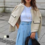 ダブルジップニットブルゾンesutoreja カーディガン スタイルアップ | BUYSENSE | 詳細画像1 