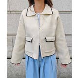 ダブルジップニットブルゾンesutoreja カーディガン スタイルアップ | BUYSENSE | 詳細画像10 