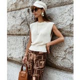 アイボリー | ショートニットトップス esutoreja カットソー | BUYSENSE