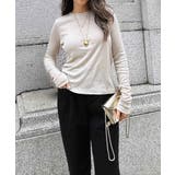 ベージュ | シンプルトップス esutoreja カットソー | BUYSENSE