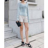 シースルーデザインフリルトップス esutoreja カットソー | BUYSENSE | 詳細画像6 