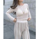 バックリボントップス esutoreja カットソー | BUYSENSE | 詳細画像3 