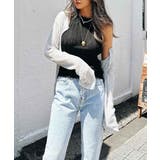 フリルナックノースリーブトップス esutoreja カットソー | BUYSENSE | 詳細画像5