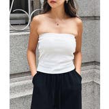 ホワイト | カップショートキャミソールesutoreja カットソー レディース トレンド | BUYSENSE